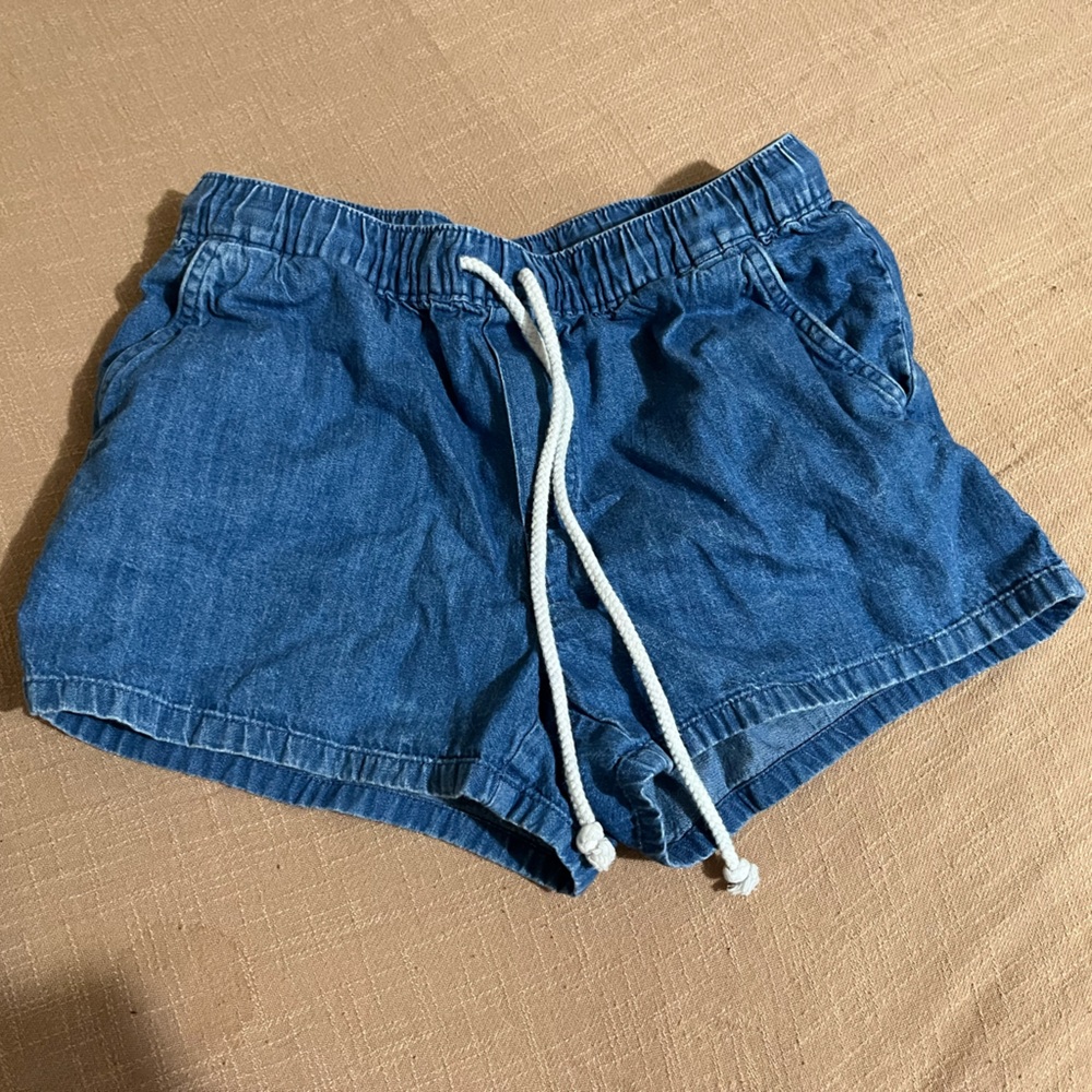 Aerie Comfy Denim Shorts